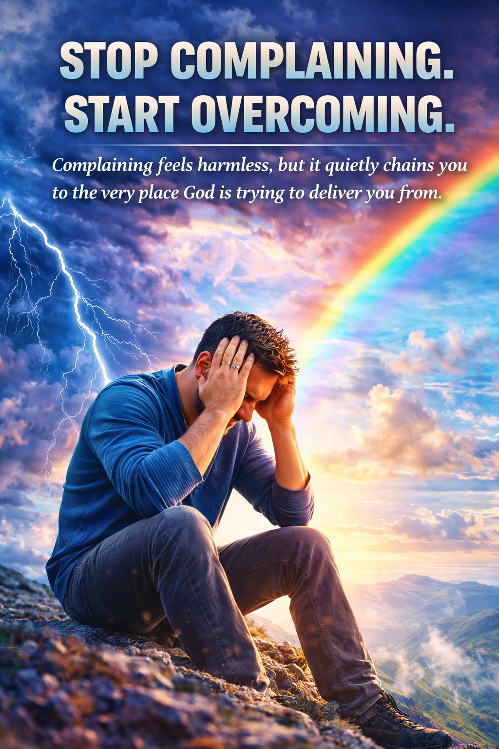 STOP COMPLAINING. START OVERCOMING.