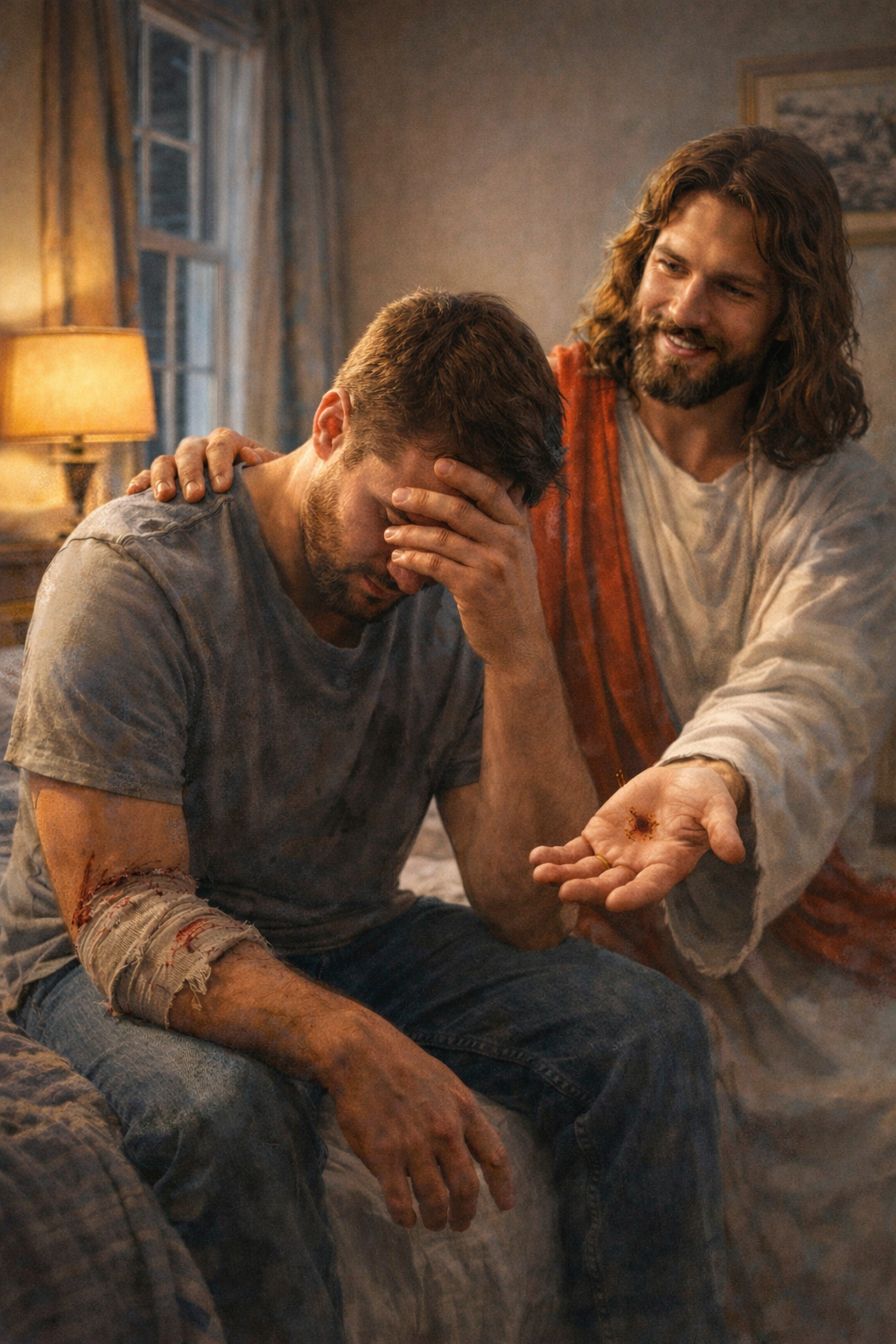 DON’T ALLOW YOUR WOUNDS TO AUTHOR YOUR LIFE STORY.